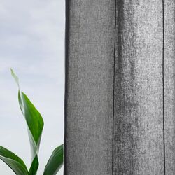 Draperii cu cordon Ikea Lenda 140x250 (Gri inchis) Thumb