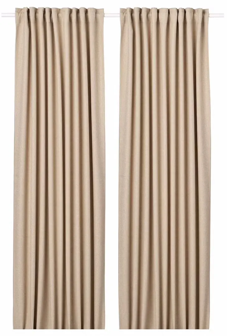 Perdele semiopace Ikea Annakajsa 145x300 (Bej)