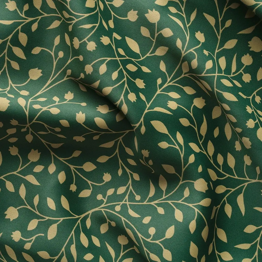 Шторы затемняющие Ikea Blabarsmott 145x300 (Зеленый) - 4