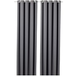 Шторы затемняющие Ikea Hilleborg 145x300 (Серый)