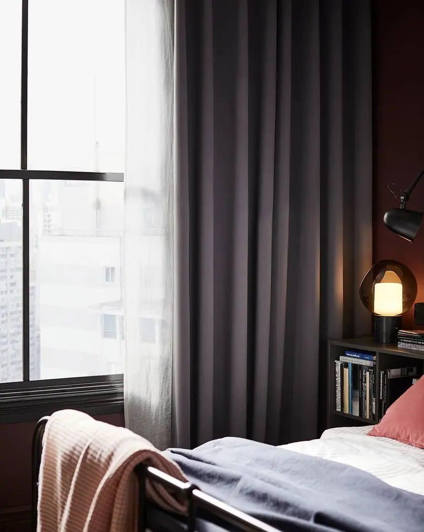 Шторы затемняющие Ikea Hilleborg 145x300 (Серый) - 5