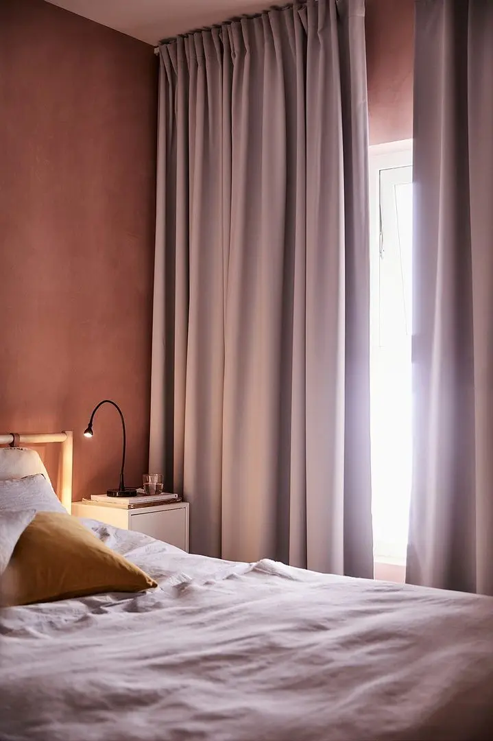 Шторы затемняющие Ikea Majgull 145x300 (Серый) - 5