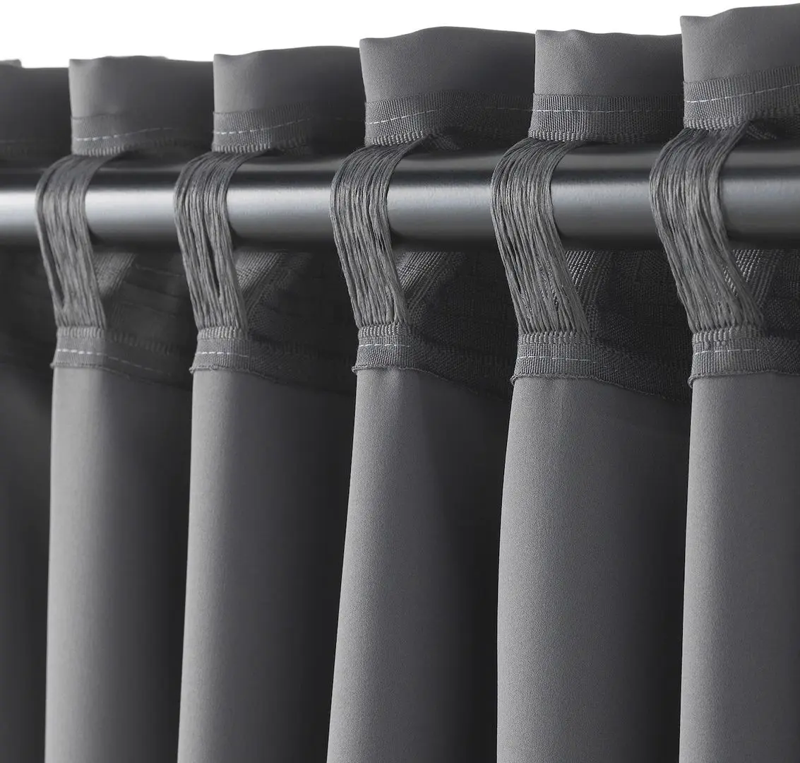 Draperii semiopace Ikea Majgull 145x300 (Gri)