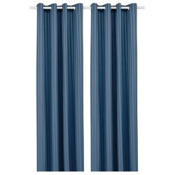 Шторы затемняющие Ikea Majrid 145x300 (Синий)