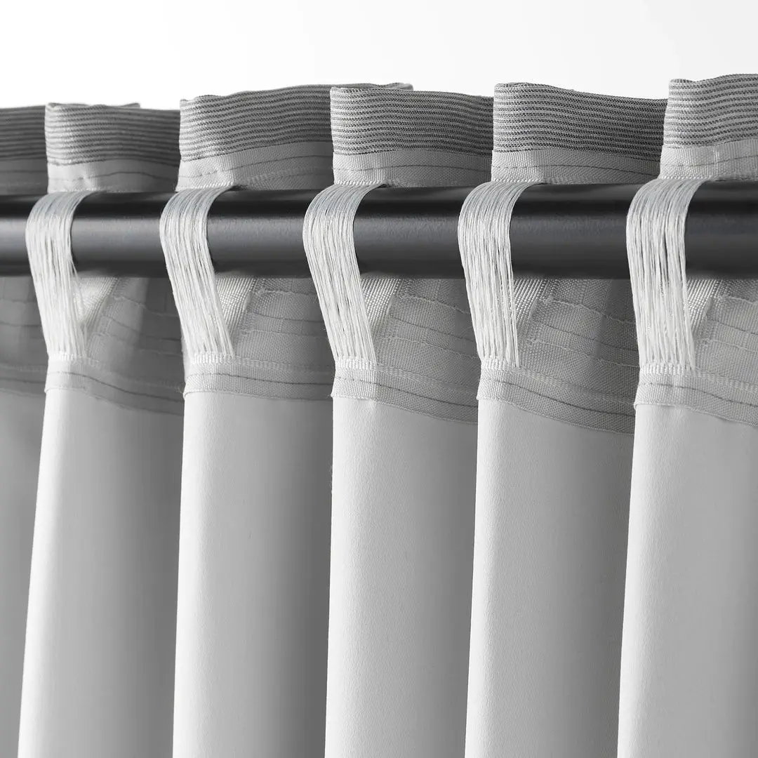 Шторы затемняющие Ikea Vilborg 145x300 (Серый) - 3