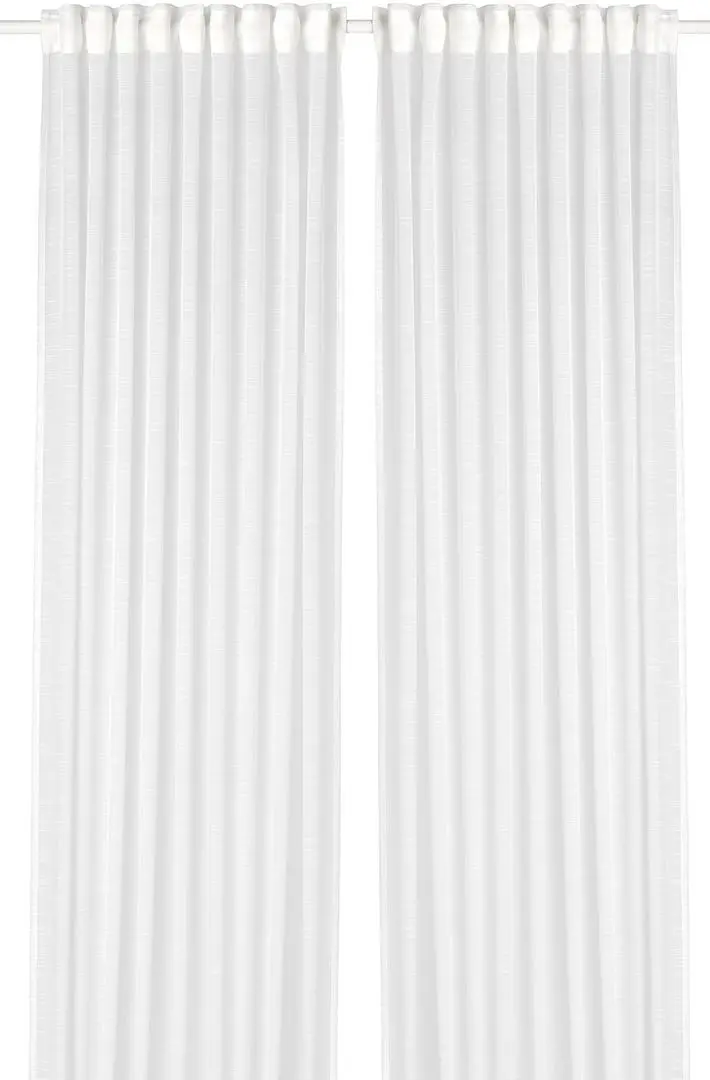 Perdele Ikea Gjertrud 145x250 (Alb)