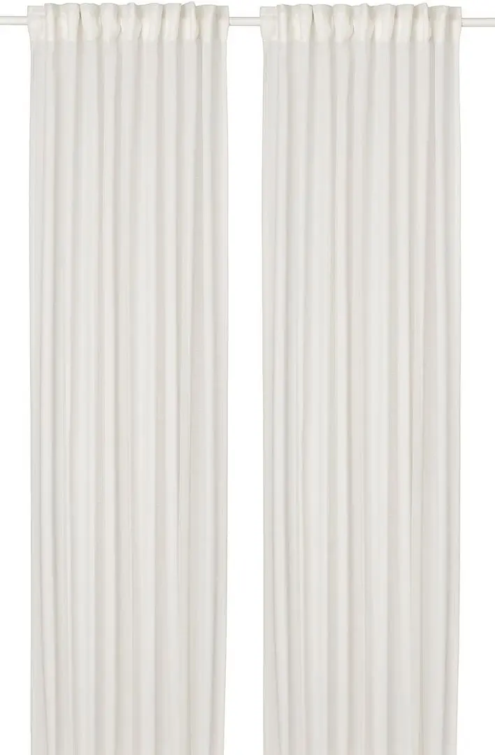 Perdele Ikea Hallebracka 145x250 (Alb)