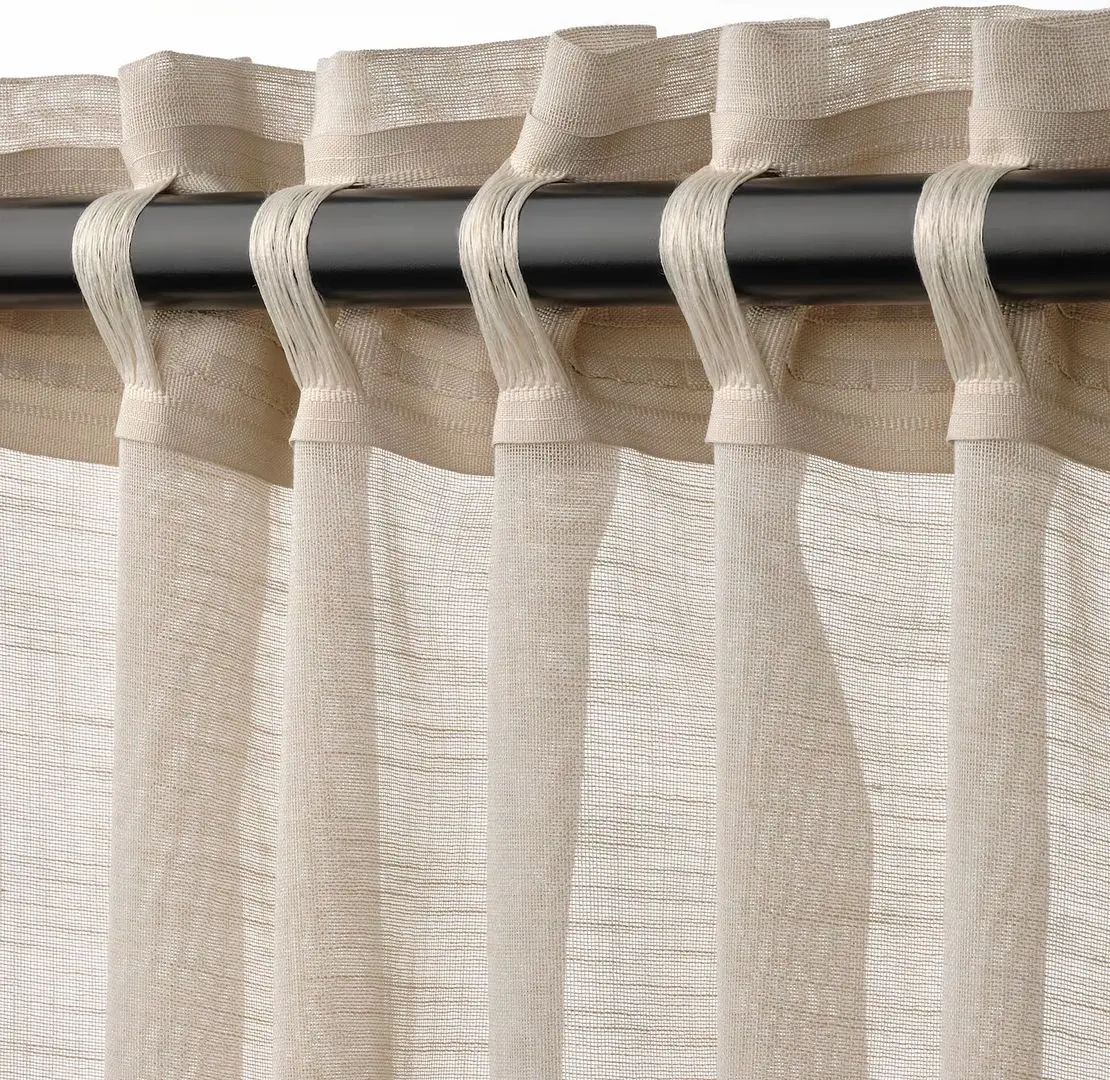 Perdele Ikea Hallebracka 145x250 (Bej deschis)