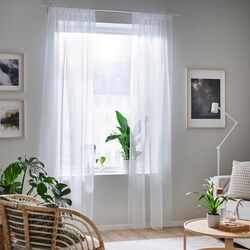 Занавески Ikea Teresia 145x250 (Белый) Thumb