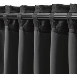 Draperii semiopace Ikea Annakajsa 145x250 (Antracit) Thumb