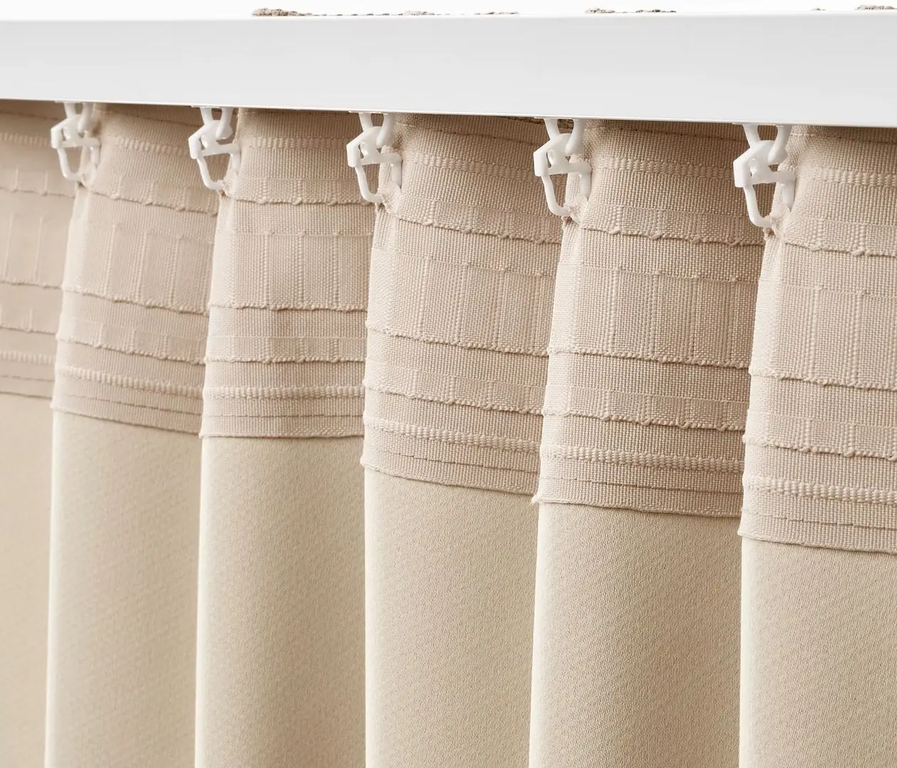 Затемняющие шторы Ikea Annakajsa 145x250 (Бежевый) - 3