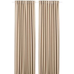 Затемняющие шторы Ikea Annakajsa 145x250 (Бежевый)