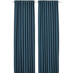Draperii semiopace Ikea Annakajsa 145x250 (Albastru)