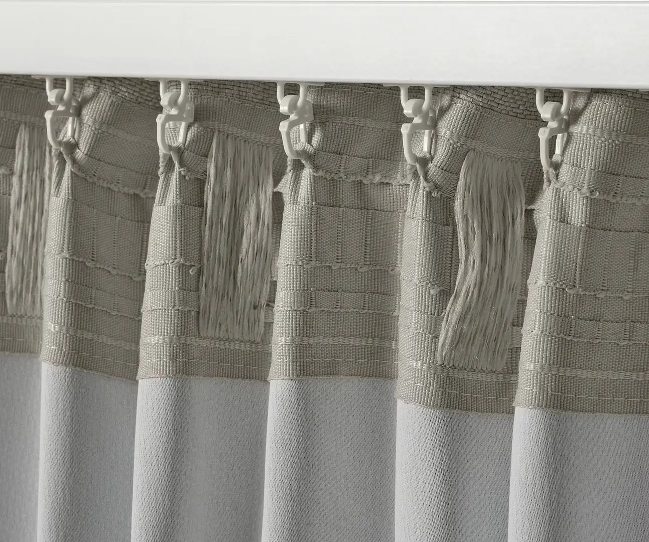 Draperii semiopace Ikea Annakajsa 145x250 (Gri deschis)