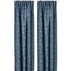 Затемняющие шторы Ikea Lonnstavmal 145x250 (Синий) Thumb