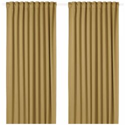 Draperii opace Ikea Majgull 145x300 (Bej-Galben)