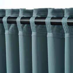 Draperii opace Ikea Majgull 145x300 (Turcoaz Gri-Inchis) Thumb