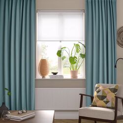 Draperii opace Ikea Majgull 145x300 (Turcoaz Gri-Inchis) Thumb