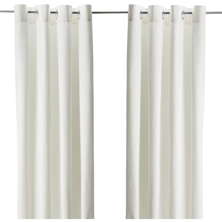 Draperii semiopace Ikea Merete 145x250 (Alb)