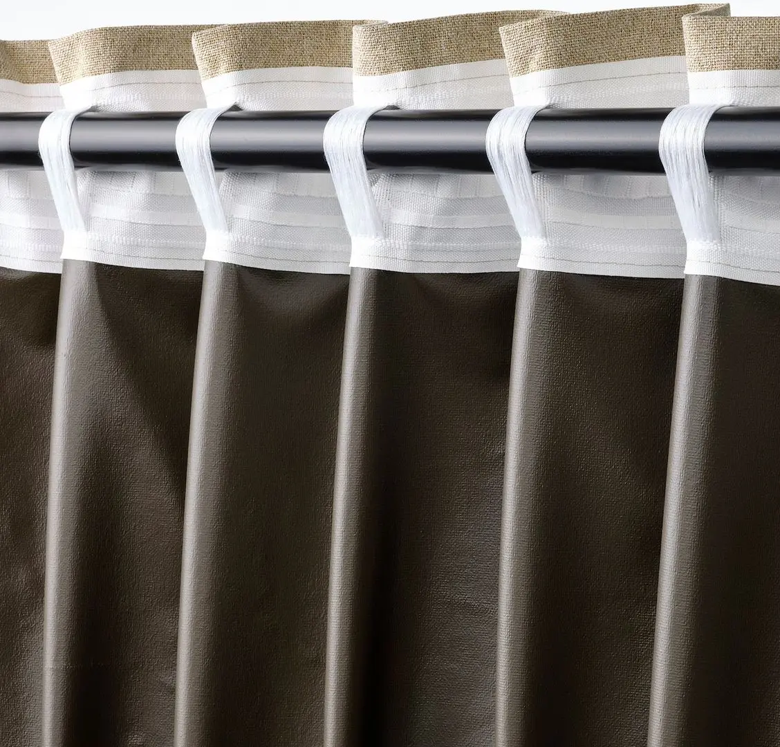 Draperii semiopace Ikea Rosenmandel 135x250 (Galben-bej)