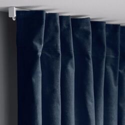 Затемняющие шторы Ikea Sanela 140x250 (Темно-Синий) Thumb