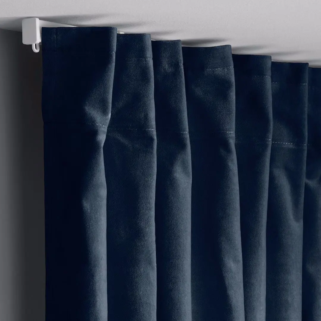 Затемняющие шторы Ikea Sanela 140x250 (Темно-Синий) - 5