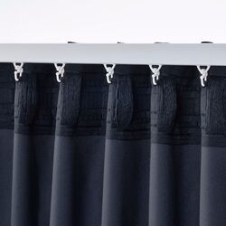 Затемняющие шторы Ikea Sanela 140x250 (Темно-Синий) Thumb