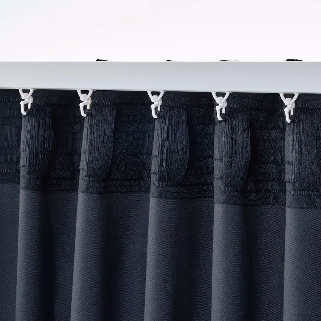 Затемняющие шторы Ikea Sanela 140x250 (Темно-Синий) - 7