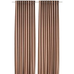 Draperii semiopace Ikea Tibast 145x250 (Rosu inchis)