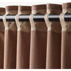 Draperii semiopace Ikea Tibast 145x250 (Rosu inchis) Thumb