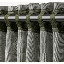 Draperii semiopace Ikea Tibast 145x250 (Verde inchis) Thumb