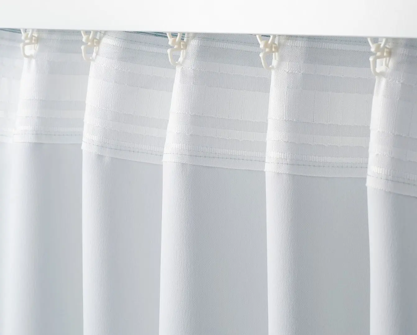 Затемняющие шторы Ikea Vilborg 145x250 (Белый/Бирюзовый)