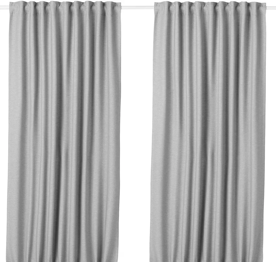 Draperii semiopace Ikea Vilborg 145x250 (Gri)