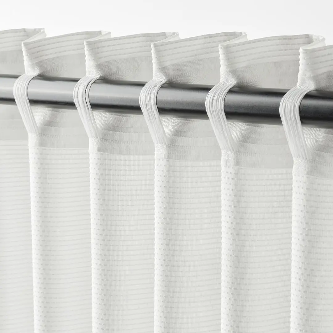 Draperie fonoabsorbantă Ikea Gunnlaug 145x250 (Alb) - 3