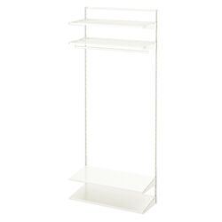 Sistem depozitare Ikea Boaxel 1 sectiune 82x40x201 (Alb)