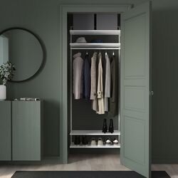 Sistem depozitare Ikea Boaxel 1 sectiune 82x40x201 (Alb) Thumb