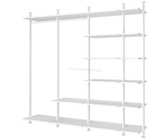 Sistem modular Ikea Elvarli 4 sectiuni 303x51x350 (Alb)