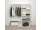 Antreu Ikea Platsa 3 usi 140x42x161 (Alb/Fonnes Alb)