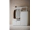 Antreu Ikea Platsa 3 usi 140x42x161 (Alb/Fonnes Alb)