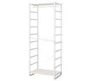 Sistem depozitare Ikea Elvarli 1 sectiune 84x55x216 (Alb)