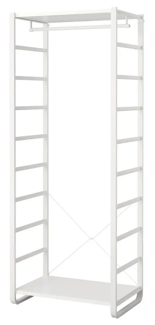 Система хранения Ikea Elvarli 1 секция 84x55x216 (Белый)