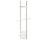 Sistem depozitare Ikea Elvarli 1 sectiune/raft superior 52x36x222-350 (Alb)