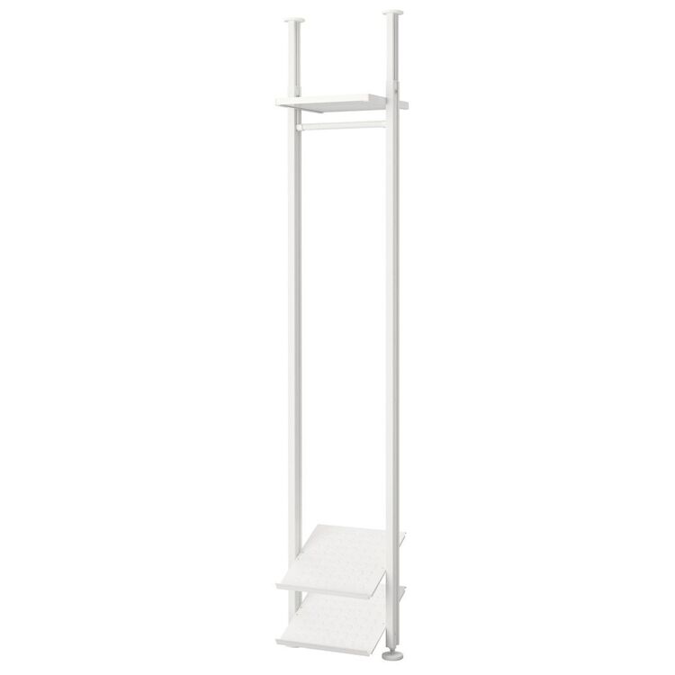 Sistem depozitare Ikea Elvarli 1 sectiune/raft superior 52x36x222-350 (Alb)