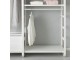 Sistem depozitare Ikea Elvarli 2 sectiuni 125x55x216 (Alb)