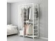 Sistem depozitare Ikea Elvarli 2 sectiuni 125x55x216 (Alb)