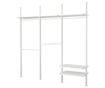 Sistem depozitare Ikea Elvarli 3 sectiuni 258x51x222-350 (Alb)