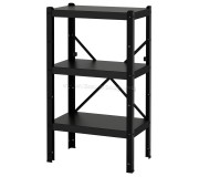 Etajera Ikea Bror 65x40x110 (Negru)