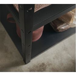 Etajera Ikea Bror 65x40x110 (Negru) Thumb