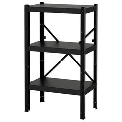 Etajera Ikea Bror 65x40x110 (Negru)