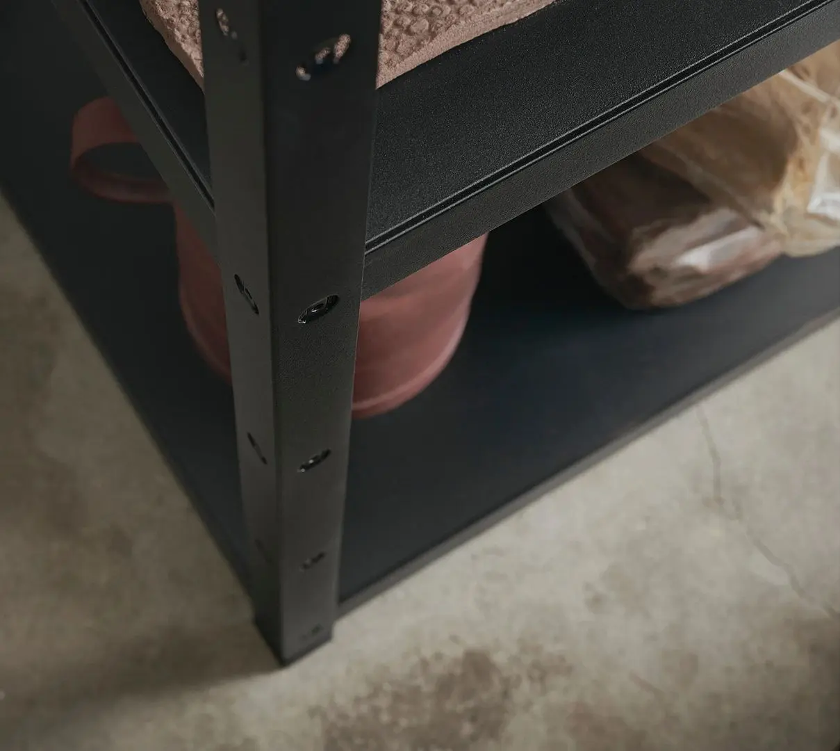 Etajera Ikea Bror 65x55x110 (Negru)